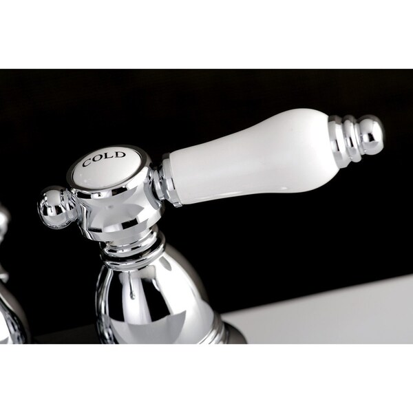 KS1601BPL 4 Centerset Bathroom Faucet, Polished Chrome